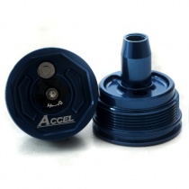 Пробки пера передней вилки Accel AFTC03 Blue
