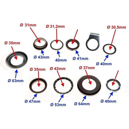 Підшипники рульової колонки Motorace PRK-014