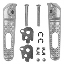 Подножки пассажирские Biketec BTFR004 Silver