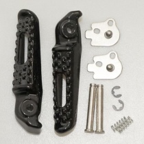 Подножки пассажирские Biketec BTFR005 Black
