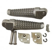 Подножки пассажирские Biketec BTFR037 Silver