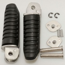 Подножки пассажирские Biketec BTFR041 Silver