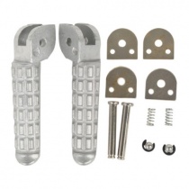 Подножки пассажирские Biketec BTFR043 Silver