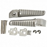 Подножки пассажирские Biketec BTFR048 Silver
