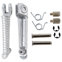 Подножки водительские Biketec BTFR049 Silver