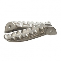 Подножки водительские Biketec BTFR053 Silver