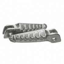 Подножки водительские Biketec BTFR054 Silver