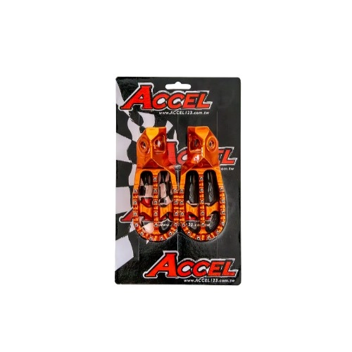 Подножки водительские Accel FP25 Orange