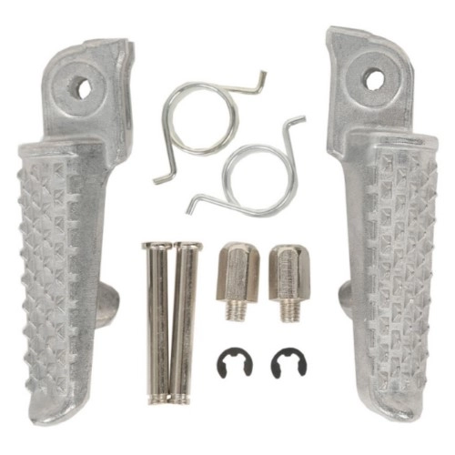 Підніжки водійські Biketec BTFR002 Silver