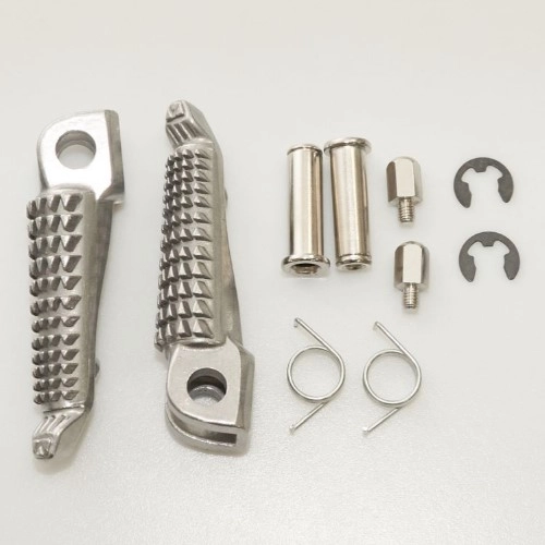 Підніжки водійські Biketec BTFR047 Silver