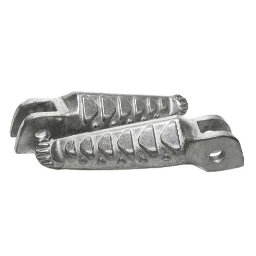 Підніжки водійські Biketec BTFR054 Silver