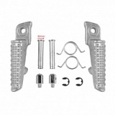Подножки водительские Biketec BTFR001 Silver