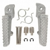 Подножки водительские Biketec BTFR002 Silver