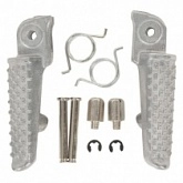Подножки водительские Biketec BTFR002 Silver