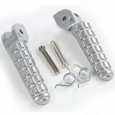 Подножки водительские Biketec BTFR042 Silver