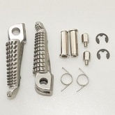 Подножки водительские Biketec BTFR047 Silver