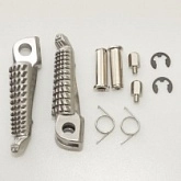 Подножки водительские Biketec BTFR047 Silver