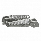Подножки водительские Biketec BTFR054 Silver