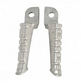 Подножки водительские Biketec BTFR055 Silver