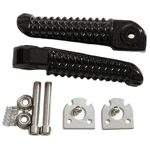 Підніжки пасажирські Biketec BTFR013 Black