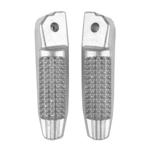 Підніжки пасажирські Biketec BTFR019 Silver