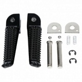 Подножки пассажирские Biketec BTFR044 Silver