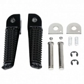 Подножки пассажирские Biketec BTFR044 Silver