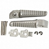 Подножки пассажирские Biketec BTFR048 Silver