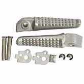 Подножки пассажирские Biketec BTFR048 Silver