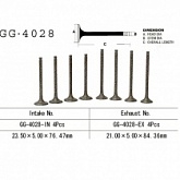 Клапан впускной Vesrah GG-4028-IN