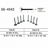 Клапан впускной Vesrah GG-4042-IN