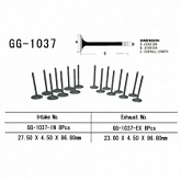 Клапан выпускной Vesrah GG-1037-EX