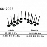 Клапан выпускной Vesrah GG-2026-EX