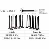 Клапан выпускной Vesrah GG-3023-EX
