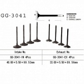 Клапан выпускной Vesrah GG-3041-EX