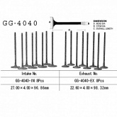 Клапан выпускной Vesrah GG-4040-EX