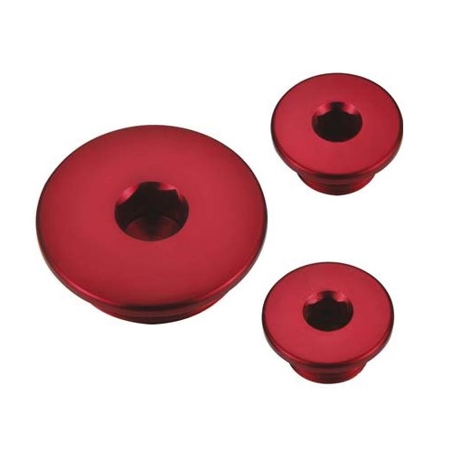 Заглушки смотрового отверстия Accel ENP-01 Red