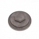 Заглушка смотрового отверстия Motorace YBR0070 Silver