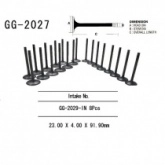 Клапан впускной Vesrah GG-2029-IN