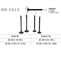 Клапан выпускной Vesrah GG-3013-EX