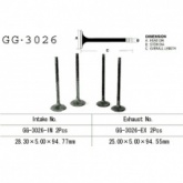 Клапан выпускной Vesrah GG-3026-EX