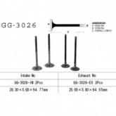 Клапан выпускной Vesrah GG-3026-EX