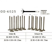 Клапан выпускной Vesrah GG-4025-EX