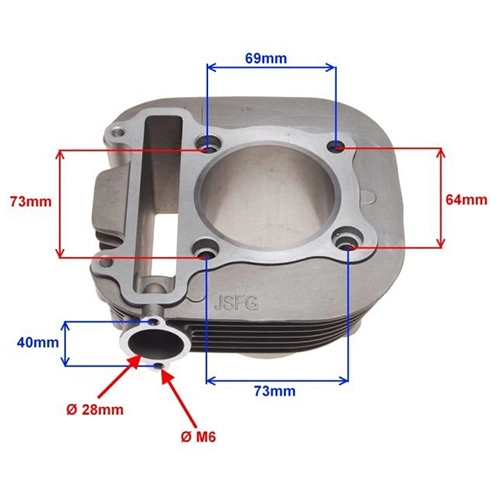 Поршнева Motorace RDC-064 71,00 мм ATV250 RT250ST LONCIN