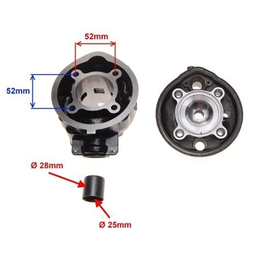 Поршнева Motorace RDC-091 49,00 мм