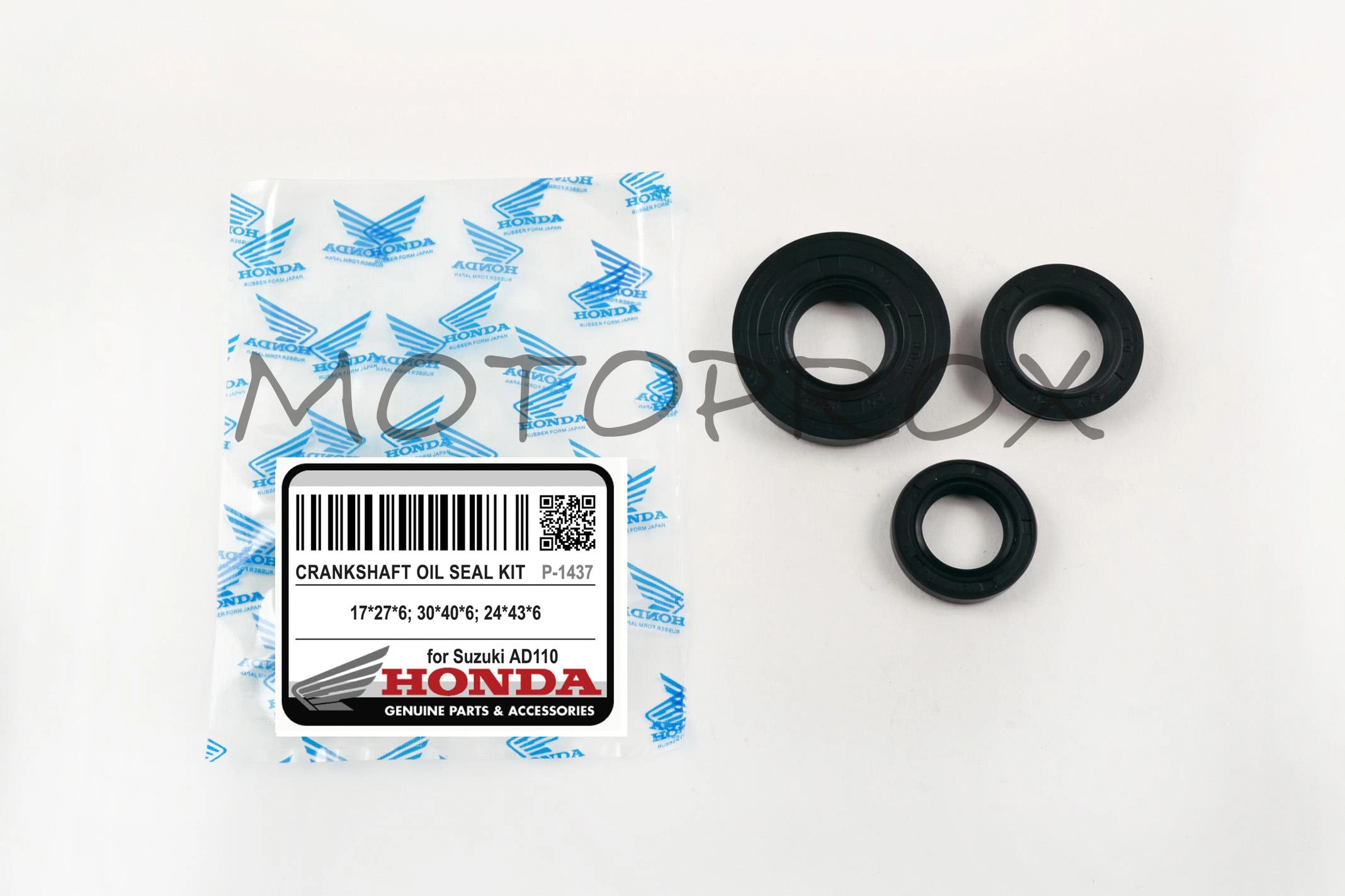 Сальники двигуна Motorace AFK-012 Suzuki AD110