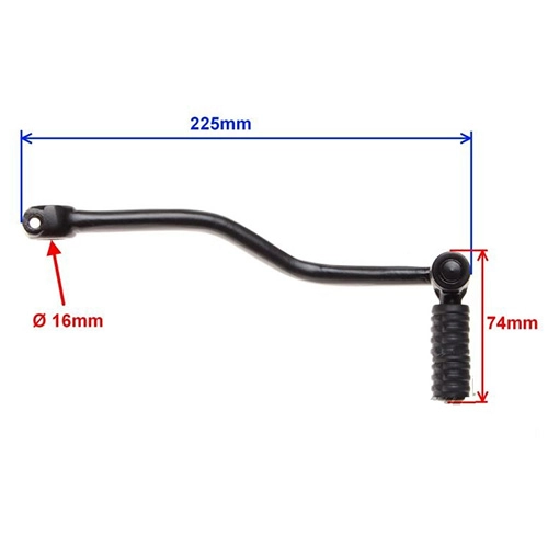 Ніжка кікстартера Motorace NCK-063 Black