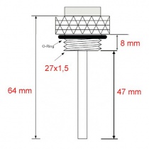 Датчик температуры масла JMT LTS-029