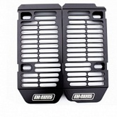 Защита радиатора FM-Parts FP449RJ Black