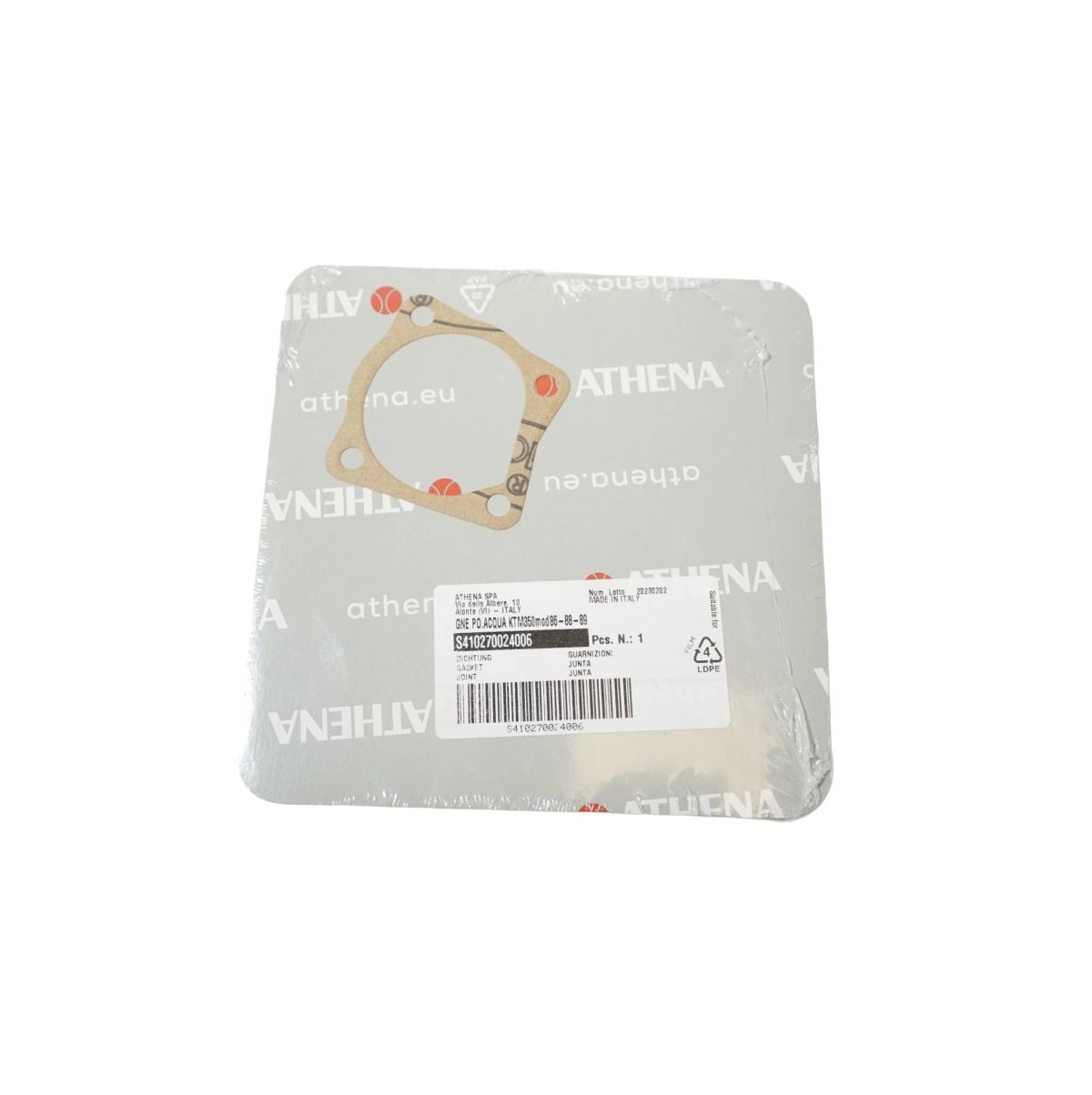 Прокладка помпи Athena S410270024006